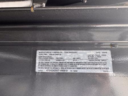 New 2026 Titan Trailer 24' Ranchero Stock Trailer