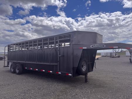 New 2026 Titan Trailer 24' Ranchero Stock Trailer