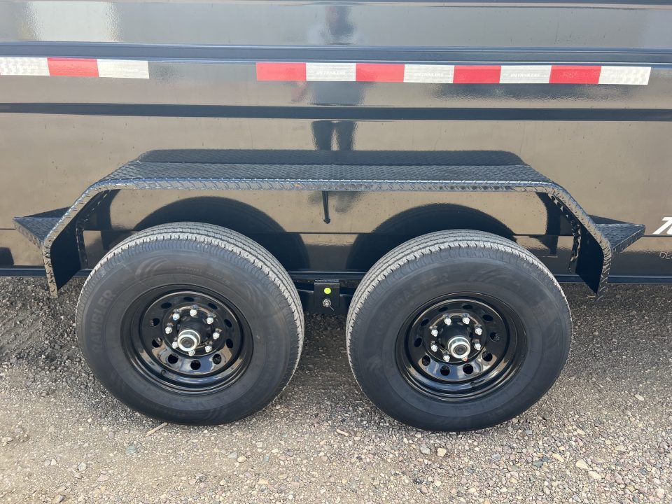 New 2027 PJ Trailers 16' DM High Side Dump Trailer