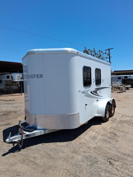 Used 2014 Kiefer Manufacturing 2H BP XLA Horse Trailer