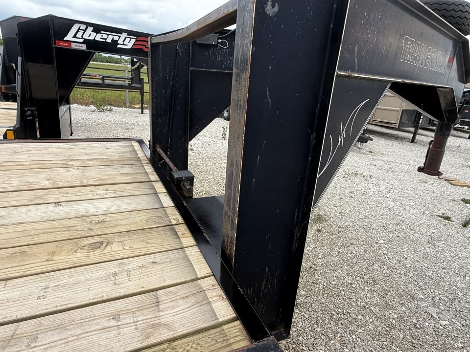 Used 1999 Homemade 20+4 W/ STAND UP Deckover Trailer
