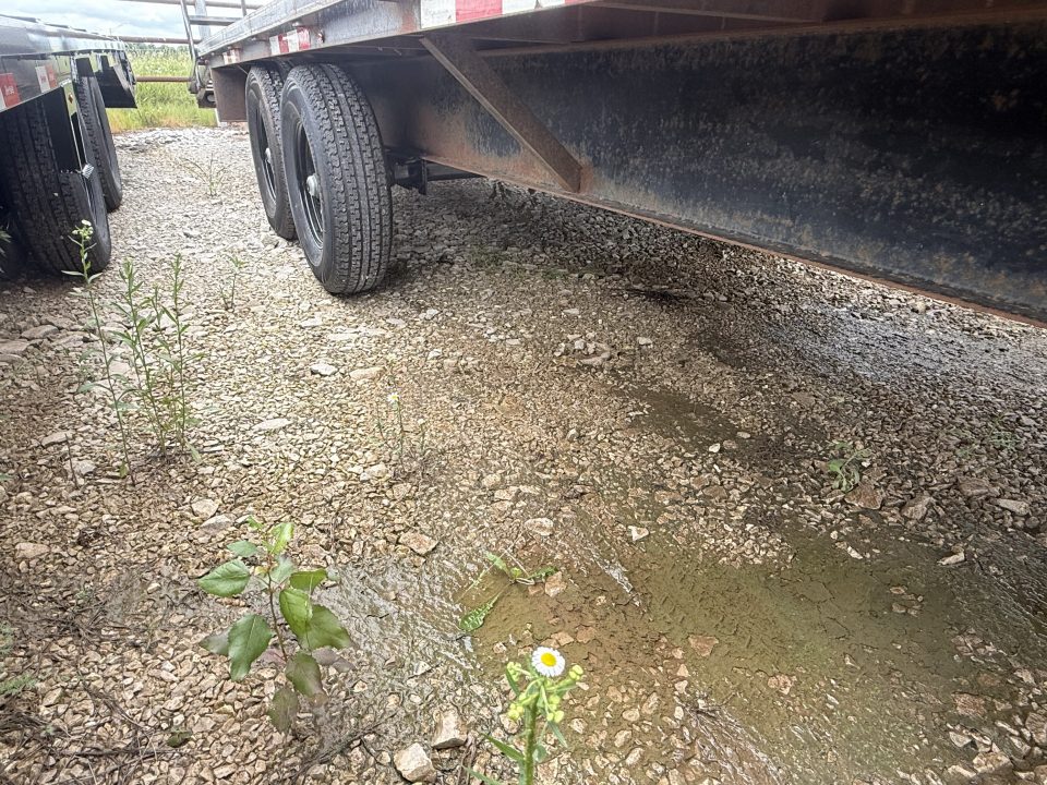 Used 1999 Homemade 20+4 W/ STAND UP Deckover Trailer