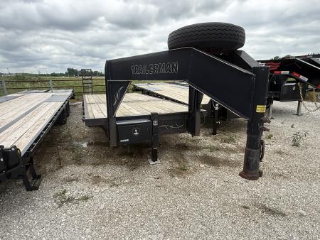 Used 1999 Homemade 20+4 W/ STAND UP Deckover Trailer