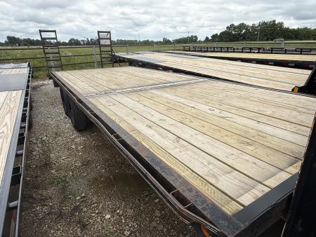 Used 1999 Homemade 20+4 W/ STAND UP Deckover Trailer