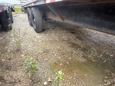 Used 1999 Homemade 20+4 W/ STAND UP Deckover Trailer