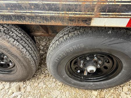 Used 1999 Homemade 20+4 W/ STAND UP Deckover Trailer