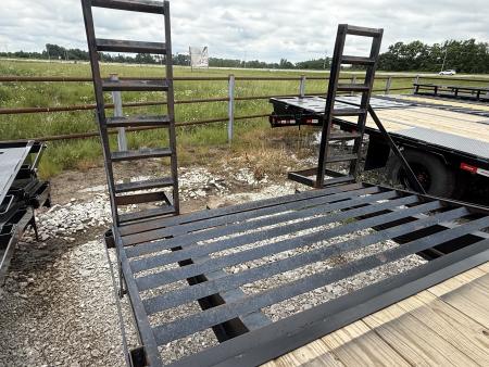 Used 1999 Homemade 20+4 W/ STAND UP Deckover Trailer