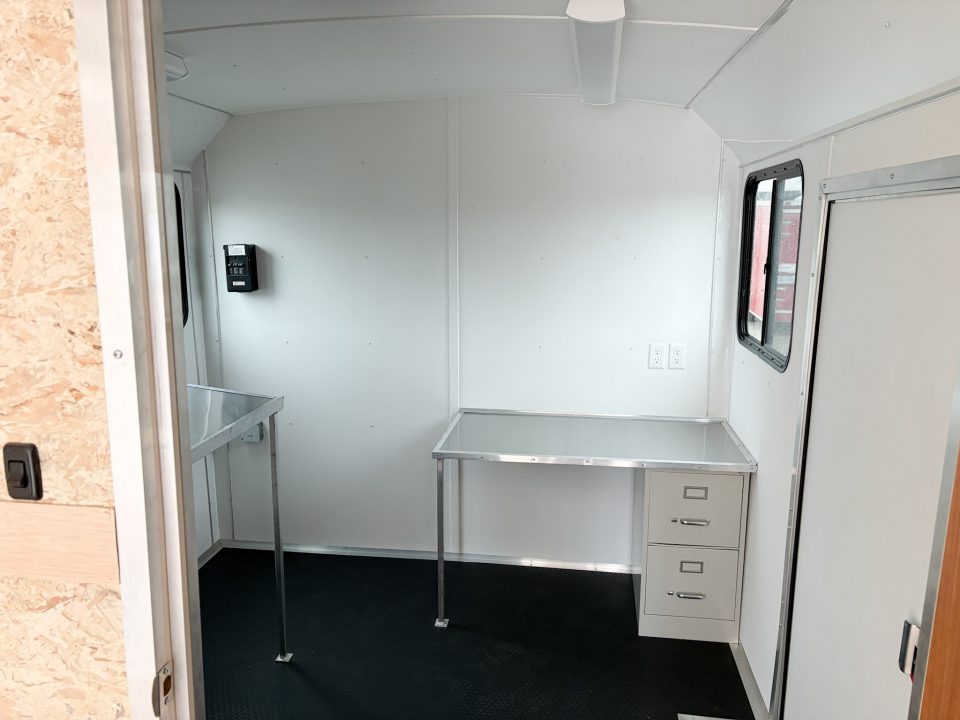New 2026 Haulmark 24 FT TRANSPORT MOBILE OFFICE TRAILER WITH GARAGE SPACE