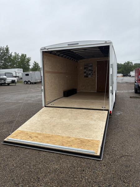 New 2026 Haulmark 24 FT TRANSPORT MOBILE OFFICE TRAILER WITH GARAGE SPACE