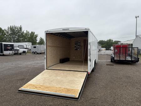 New 2026 Haulmark 24 FT TRANSPORT MOBILE OFFICE TRAILER WITH GARAGE SPACE