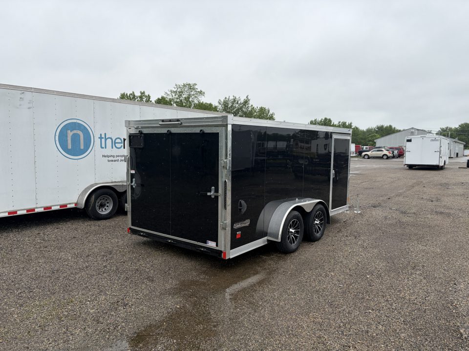 New 2026 Haulmark 7 X 14 FT LOW HAULER ENCLOSED MOTORCYCLE TRAILER