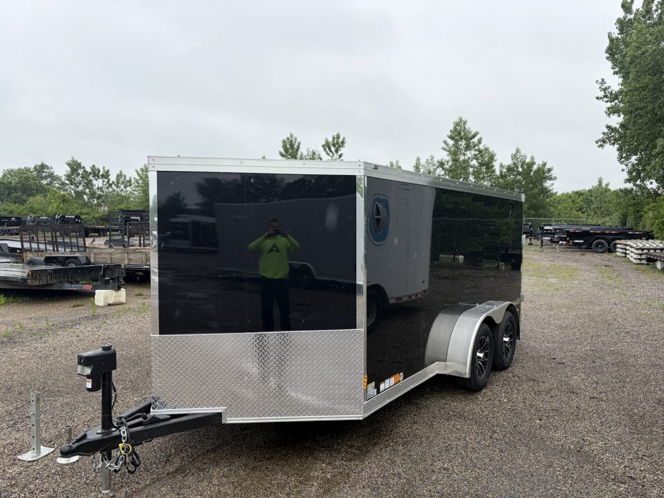 New 2026 Haulmark 7 X 14 FT LOW HAULER ENCLOSED MOTORCYCLE TRAILER