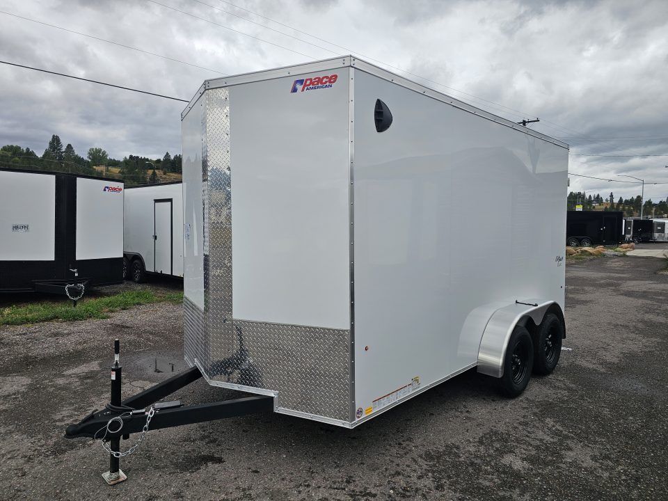 New 2026 Pace Outback DLX 7x14 7k Cargo Trailer