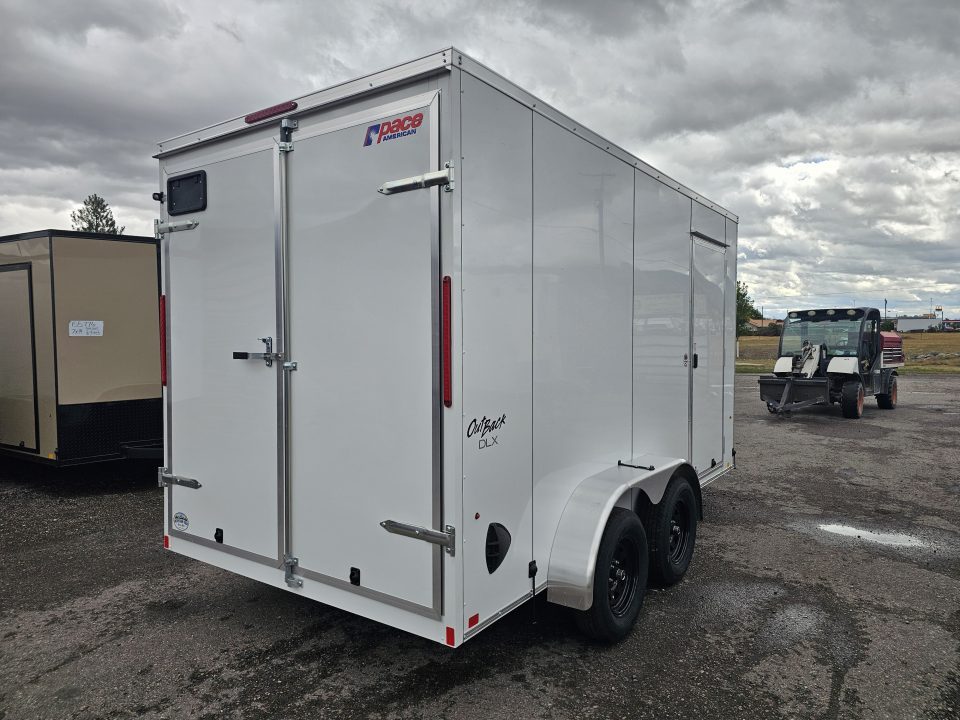 New 2026 Pace Outback DLX 7x14 7k Cargo Trailer