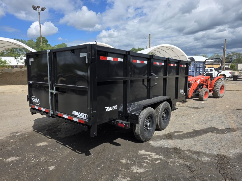 New 2026 Cam Superline BEAST 7X16 15.4K - 4' HIGH SIDES Dump Trailer