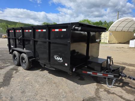 New 2026 Cam Superline BEAST 7X16 15.4K - 4' HIGH SIDES Dump Trailer
