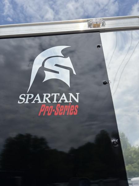 New 2026 Spartan 8.5x16 Pro-Series, Enclosed Trailer, 14K GVWR, 12" On Center Frame, Polycor, 7' Interior
