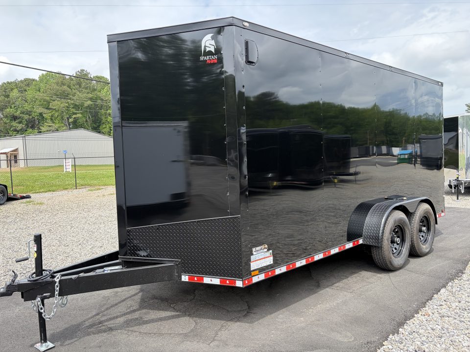 New 2026 Spartan 7X16 HD Pro-Series, 14K GVWR Big Package, 12" On Center Frame, Polycor, Stabledeck
