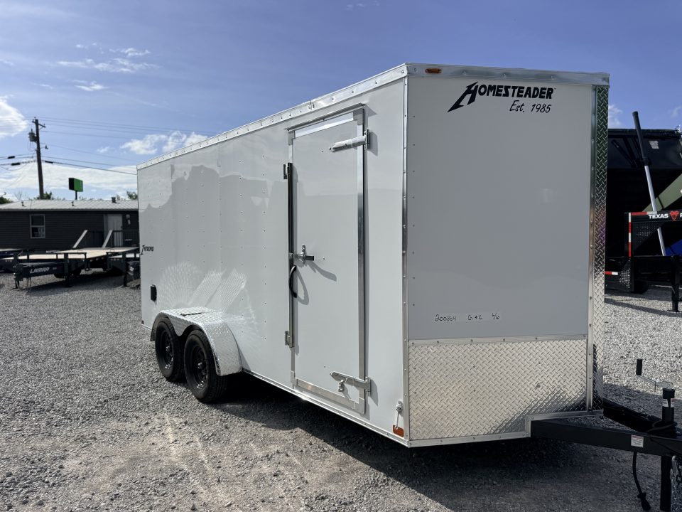 New 2026 Homesteader Trailers 7X16 IT (6.5 HT) Cargo / Enclosed Trailer
