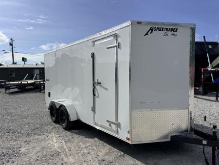 New 2026 Homesteader Trailers 7X16 IT (6.5 HT) Cargo / Enclosed Trailer