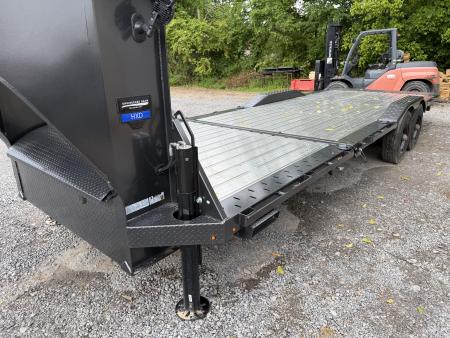 New 2026 Diamond C HXD210 GOOSENECK DRIVE OVER FENDERS TILT TRAILER **** DISC BRAKES**** PRO TILT ALUMINUM FLOOR HYDRO JACKS , SOLAR CHARGER