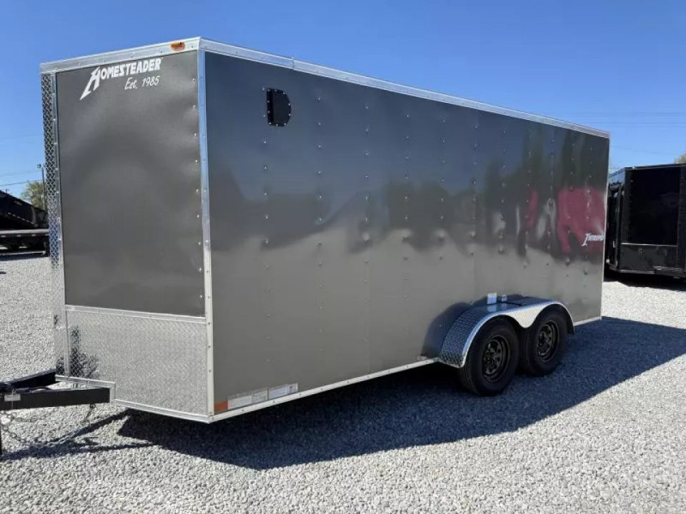 New 2026 Homesteader Trailers 7X16 IT (6.5 HT) Cargo / Enclosed Trailer