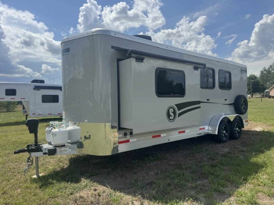 New 2027 Shadow 2027 Shadow Horse Trailer 2H 9' LQ Bumper Pull Horse Trailer