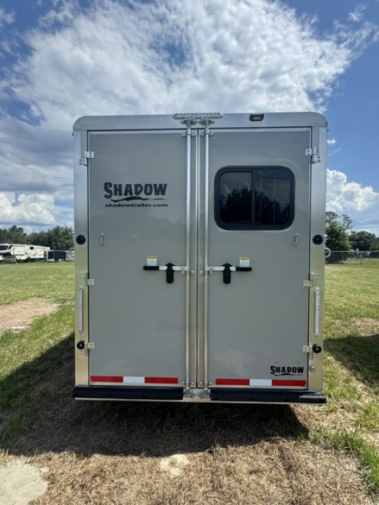 New 2027 Shadow 2027 Shadow Horse Trailer 2H 9' LQ Bumper Pull Horse Trailer