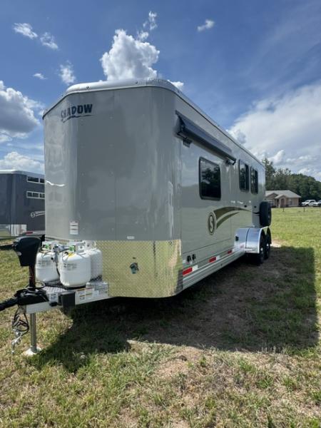 New 2027 Shadow 2027 Shadow Horse Trailer 2H 9' LQ Bumper Pull Horse Trailer