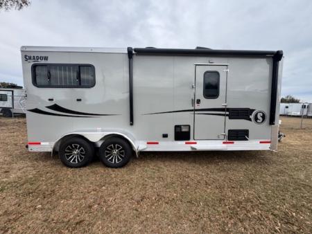 New 2027 Shadow 2027 Shadow Horse Trailer 2H 9' LQ Bumper Pull Horse Trailer