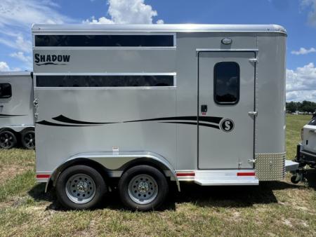 New 2027 Shadow Stablemate 2H Stock Horse Trailer W/ Plexi Horse Trailer