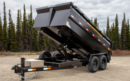 New 2026 Southland Trailers 7 X 14 16K HIGHSIDE Dump Trailer