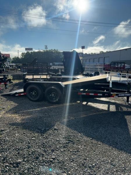 New 2026 Sure-Trac 7x16 Tilt Bed Equipment Tilt Trailer