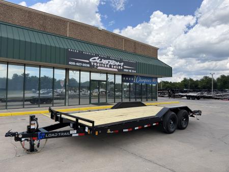 New #386804 2026 LOAD TRAIL CH 20 X 102 TANDEM AXLE 14K EQUIPMENT HAULER W/ SLIDE IN RAMPS