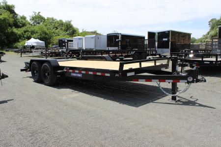 New 2026 Sure-Trac 7x18 Universal Ramp Equipment Trailer