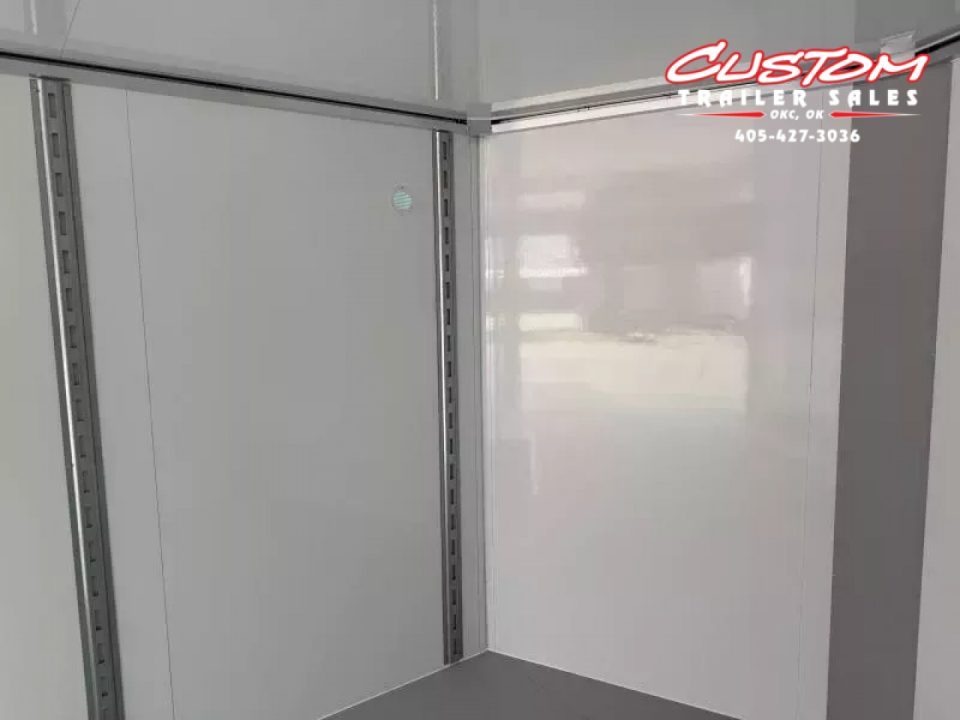 New #002609 2026 CELLTECH TA5 8.5 X 16 TANDEM AXLE ALL STEEL ENCLOSED 14K W/ REAR RAMP DOOR