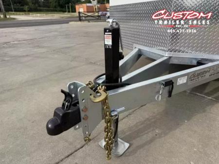 New #002609 2026 CELLTECH TA5 8.5 X 16 TANDEM AXLE ALL STEEL ENCLOSED 14K W/ REAR RAMP DOOR