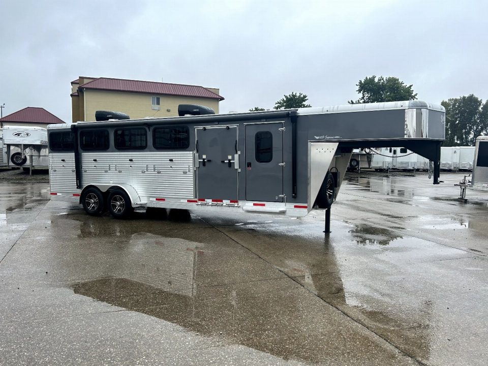 New 2026 Shadow 10 Pen Supreme Gooseneck Show Stock Stock / Stock Combo Trailer