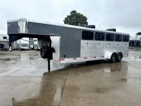 New 2026 Shadow 10 Pen Supreme Gooseneck Show Stock Stock / Stock Combo Trailer