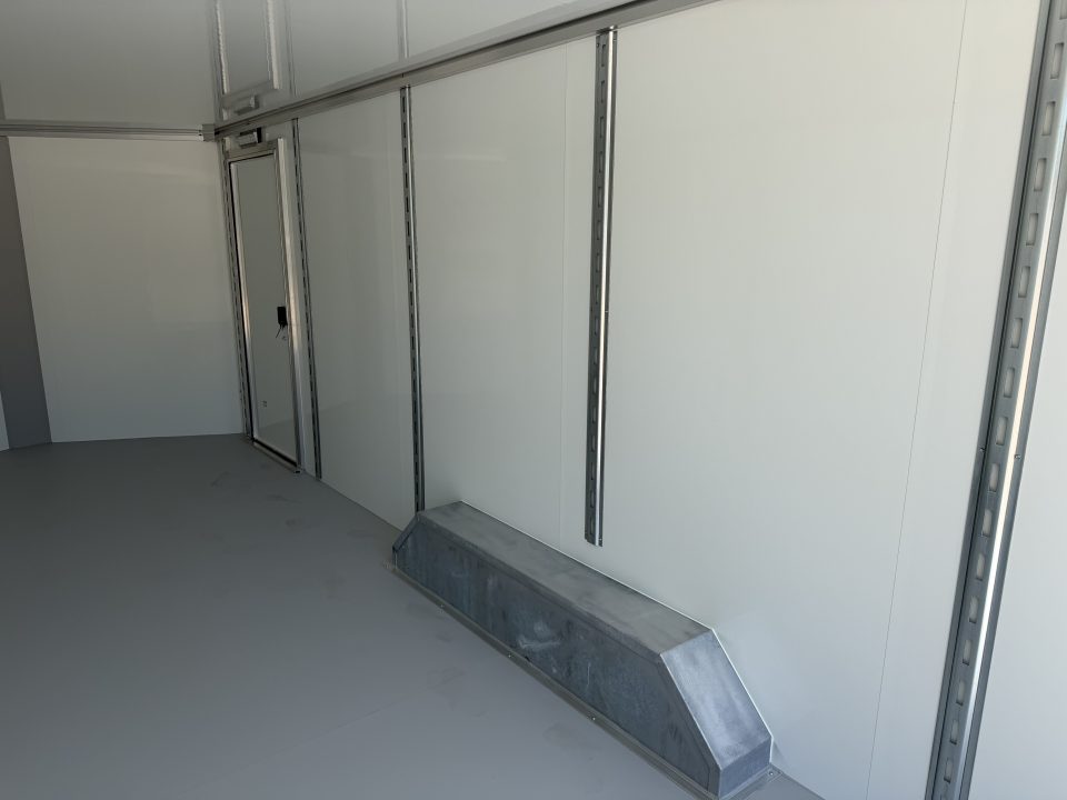 New #002610 2026 CELL TECH TA5 8.5 X 20 TANDEM AXLE ALL STEEL ENCLOSED 14K W/ REAR RAMP DOOR