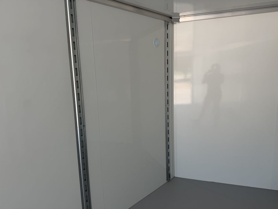New #002610 2026 CELL TECH TA5 8.5 X 20 TANDEM AXLE ALL STEEL ENCLOSED 14K W/ REAR RAMP DOOR