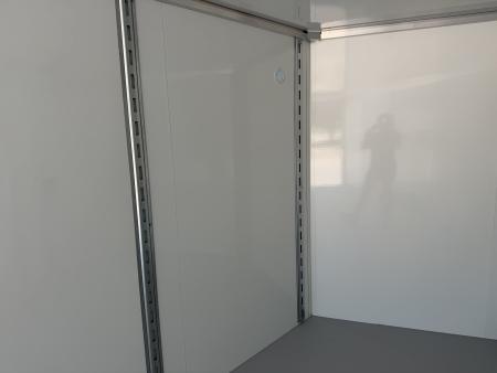New #002610 2026 CELL TECH TA5 8.5 X 20 TANDEM AXLE ALL STEEL ENCLOSED 14K W/ REAR RAMP DOOR