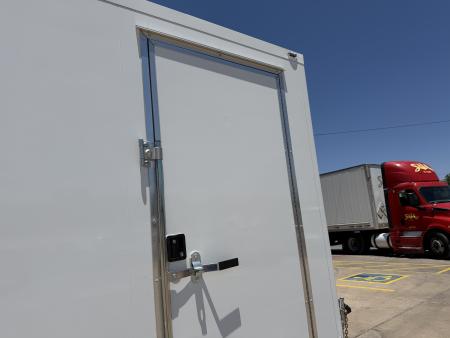 New #002610 2026 CELL TECH TA5 8.5 X 20 TANDEM AXLE ALL STEEL ENCLOSED 14K W/ REAR RAMP DOOR