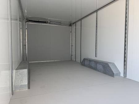 New #002610 2026 CELL TECH TA5 8.5 X 20 TANDEM AXLE ALL STEEL ENCLOSED 14K W/ REAR RAMP DOOR