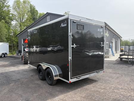 New 2026 Car Mate Trailers 7x14 7' Interior Avalanche Cargo / Enclosed Trailer with Rear Ramp Door
