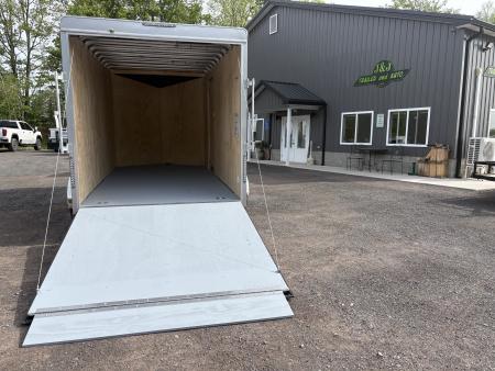 New 2026 Car Mate Trailers 7x14 7' Interior Avalanche Cargo / Enclosed Trailer with Rear Ramp Door