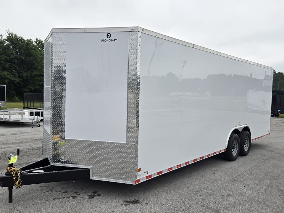 New 2026 NationCraft Trailers NATPC8.5X24TA3 10K Cargo / Enclosed Trailer