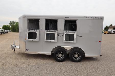 Used 2025 Trails West 3 Horse BP Trailer