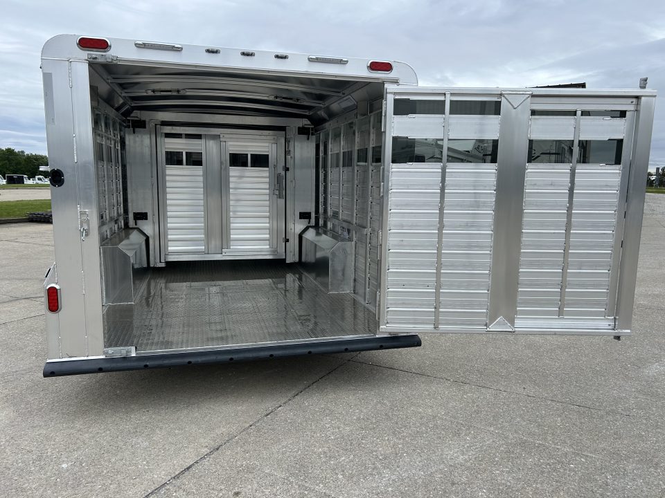 New 2027 4-Star Trailers 8x28 Club Calf Stock Trailer