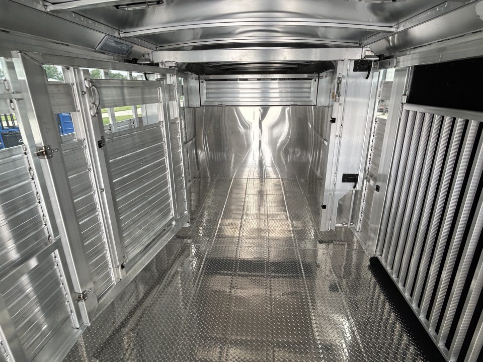 New 2027 4-Star Trailers 8x28 Club Calf Stock Trailer